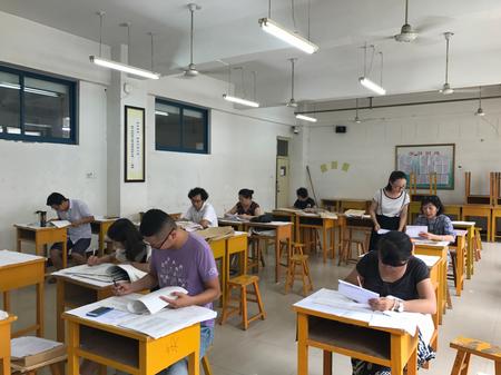 澳门十大正规娱乐游戏网站展开期末考试流水阅卷工作